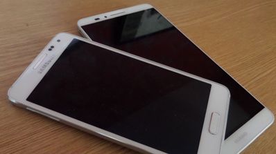 Samsung galaxy Alpha y Huawei AScend Mate 7