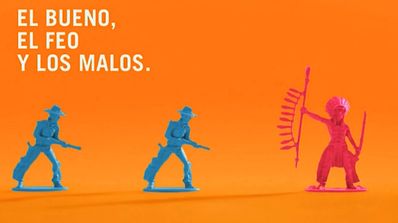 Yoigo publicidad indios y vaqueros
