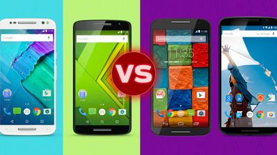 Comparativa Moto X Style, Moto X Play, Moto X 2014 y Nexus 6.