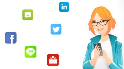 Ginger, teclado para Android que te enseña a escribir en inglés.