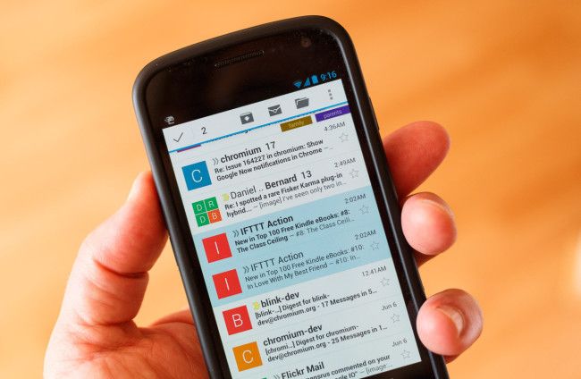 Gmail para Android.