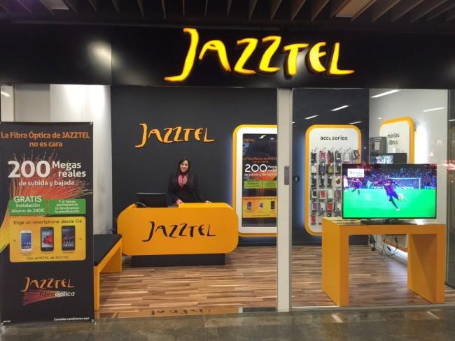 Jazztel tienda.