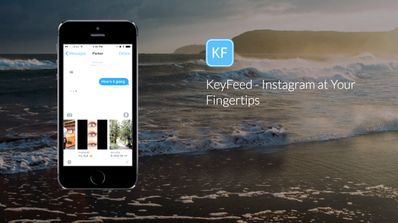 KeyFeed para iOS.