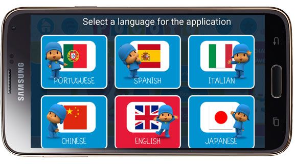 Idiomas en Pocoyó TV