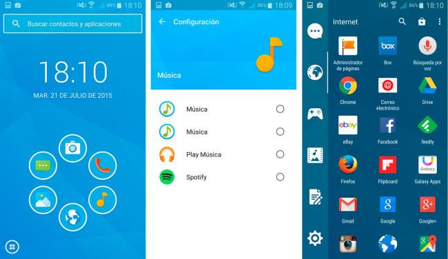 Smart Launcher 3 para Android.