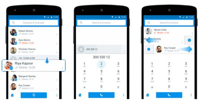 True Dialer para Android.