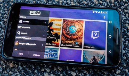 Twitch para Android.