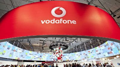 Vodafone stand en feria MWC