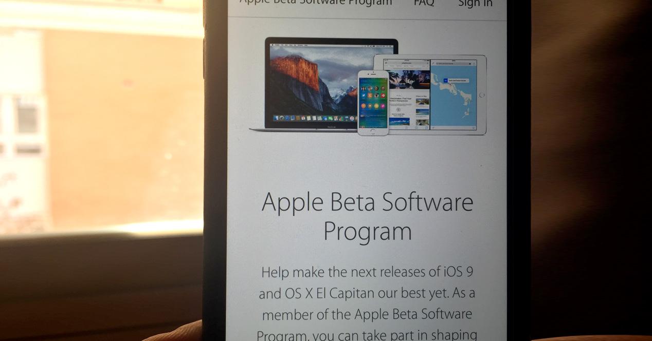 Instalar Beta pública iOS 9.