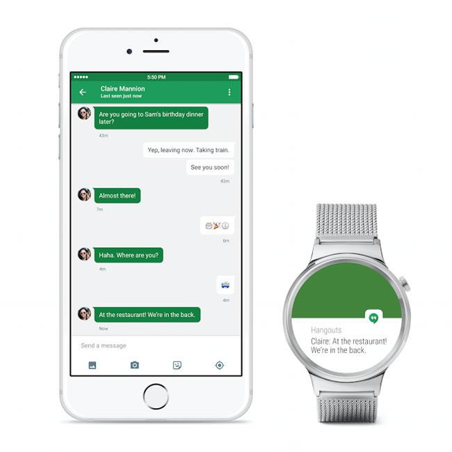Android Wear para iPhone