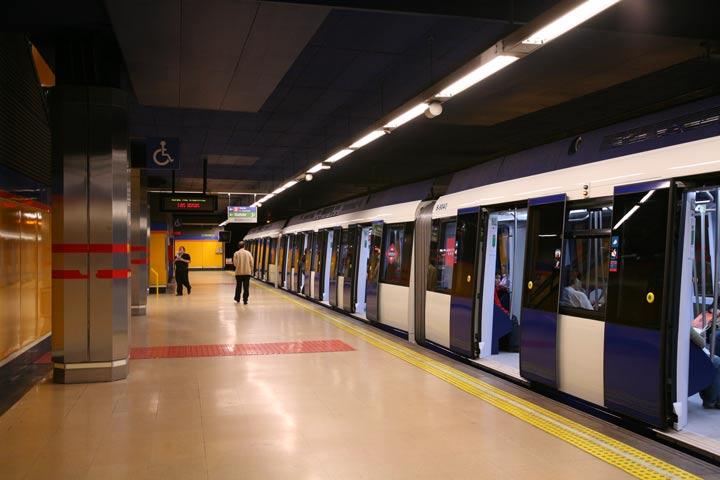 estación de metro de madrid