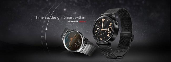 Huawei Watch con correa de acero