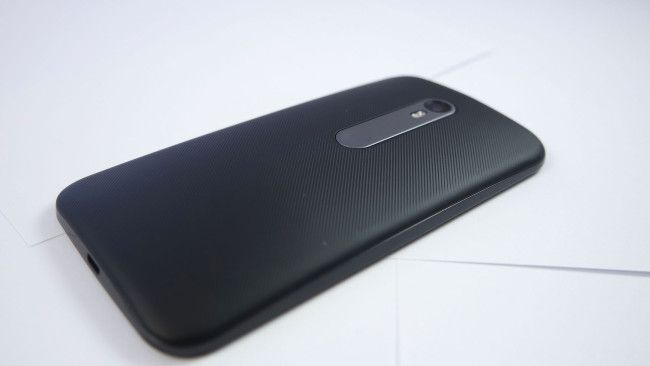 Trasera del Motorola Moto G 3ª Generación