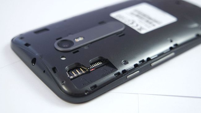 Interior del Motorola Moto G 3ª Generación