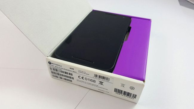 Motorola Moto G 3ª Generación en su caja