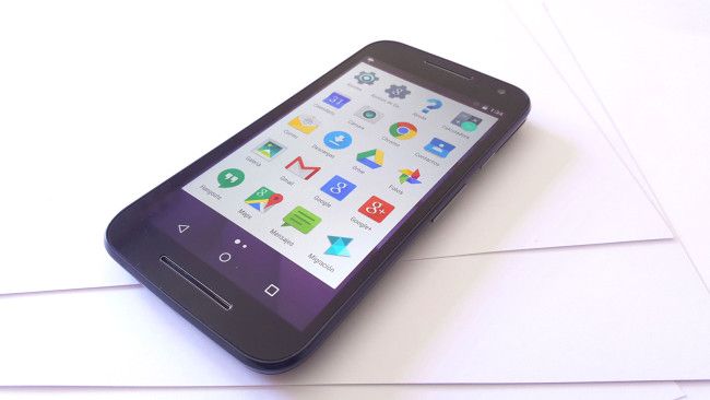 Frontal del Motorola Moto G 3ª Generación