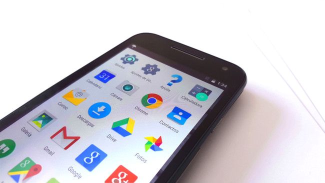 Pantalla del Motorola Moto G 3ª Generación