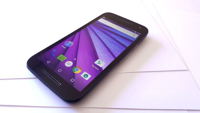 Altavoces frontales del Motorola Moto G 3ª Generación