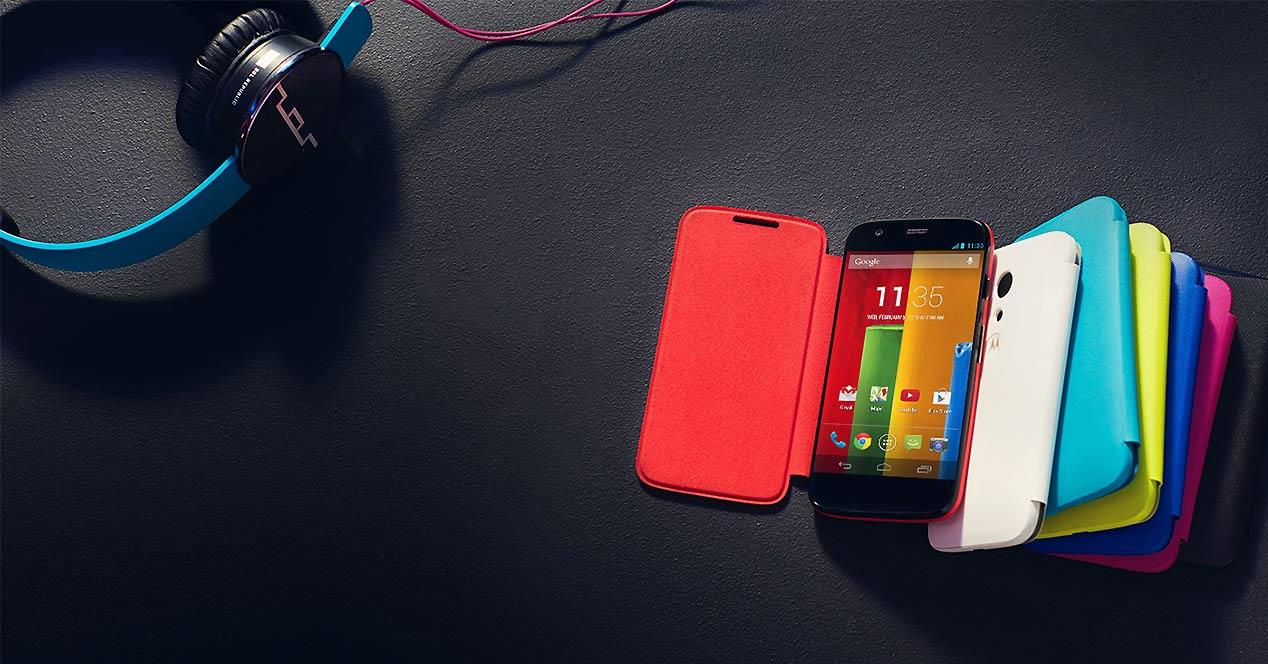 Motorola Moto G en varios colores