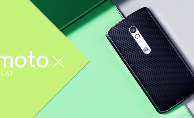 Carcasa trasera del Motorola Moto X Play