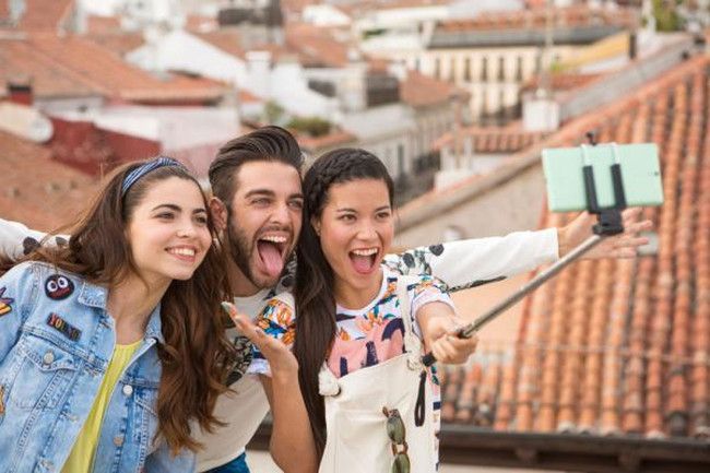 Sony Xperia C5 Ultra en modo selfie