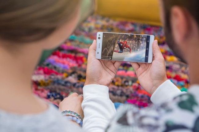 Sony Xperia C5 Ultra modo vídeo spiderman
