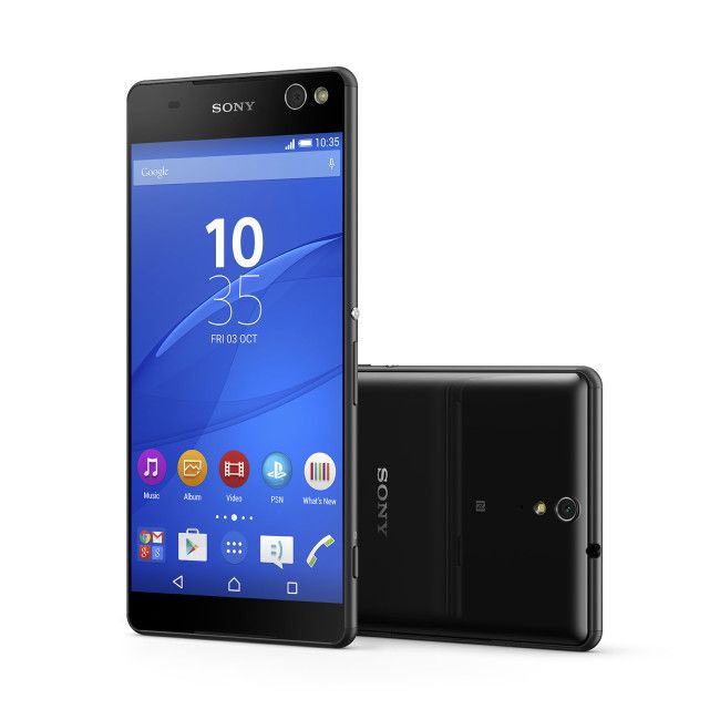 Sony Xperia C5 Ultra en color negro