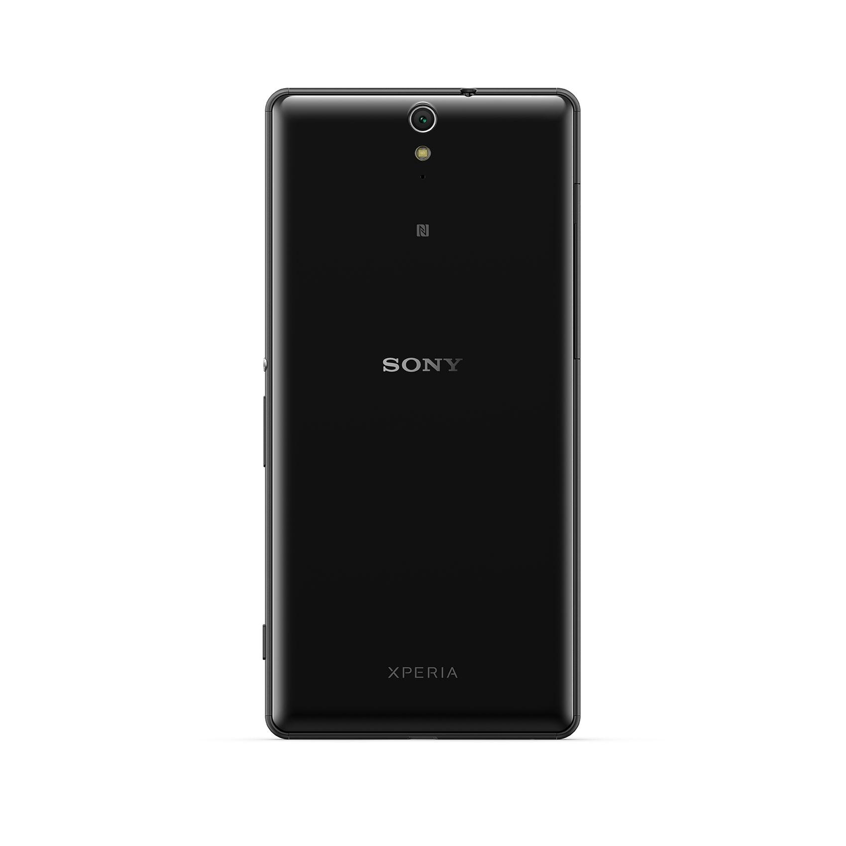 Sony Xperia C5 Ultra trasera en color negro