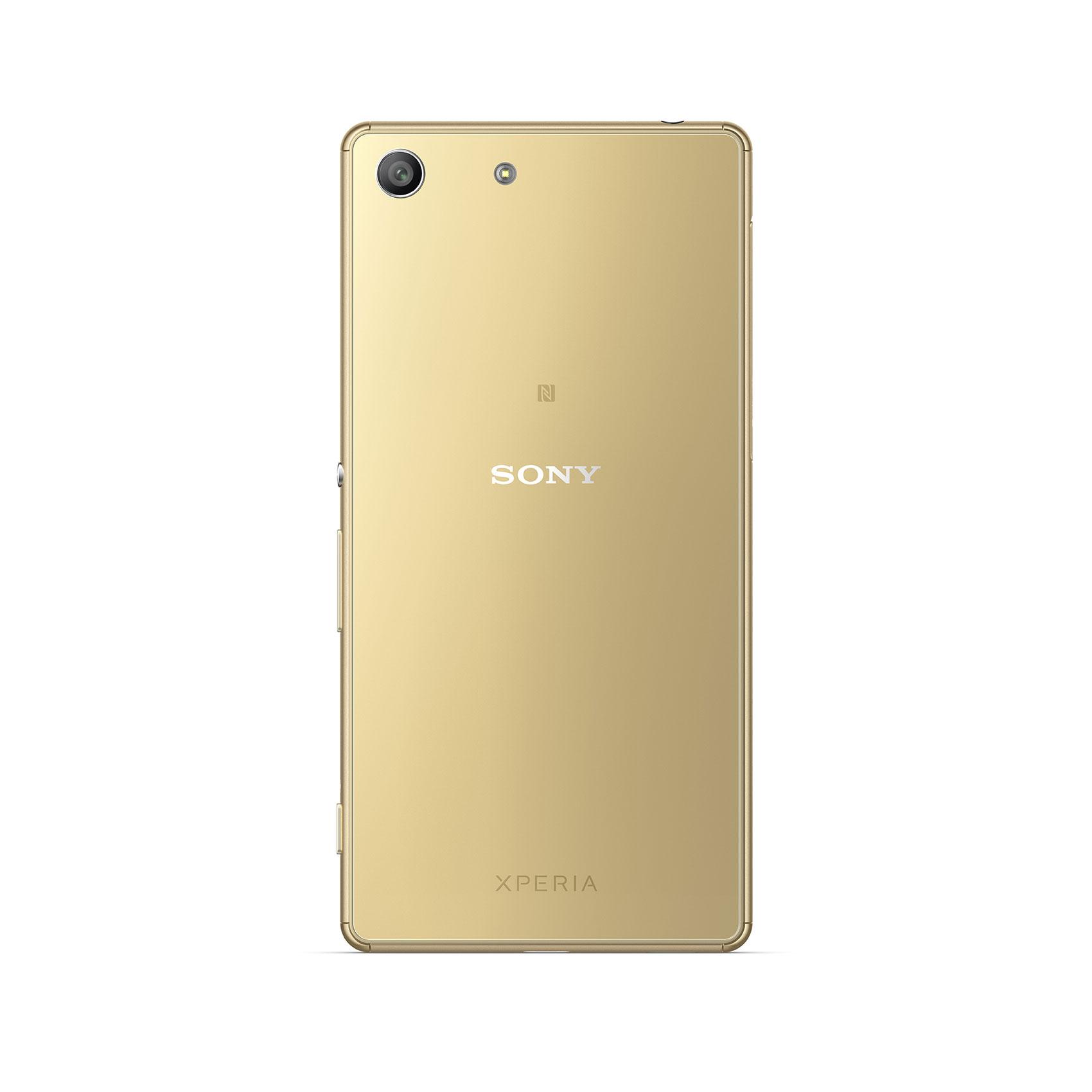 Sony Xperia M5 color oro trasera