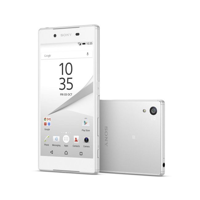 Sony Xperia Z5 en color blanco