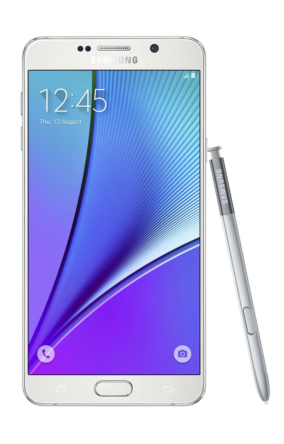 Samsung Galaxy Note 5 blanco