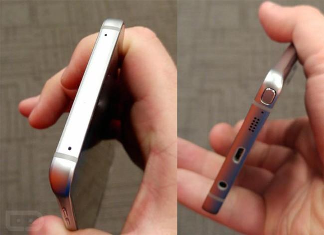 Carcasa de aluminio y cristal del Samsung Galaxy Note 5