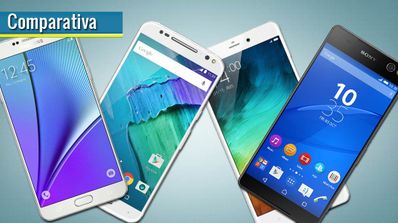 Comparativa del Samsung Galaxy Note 5 con otros phablet
