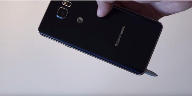 S Pen intruducido al reves en el Samsung Galaxy Note 5