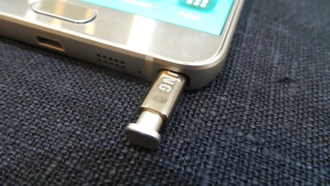 Samsung Galaxy Note 5 y S Pen extracción