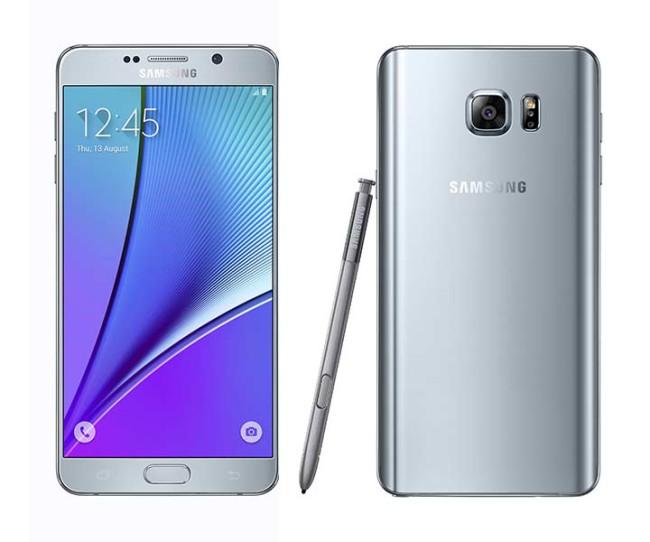 Samsung Galaxy Note 5 en color gris