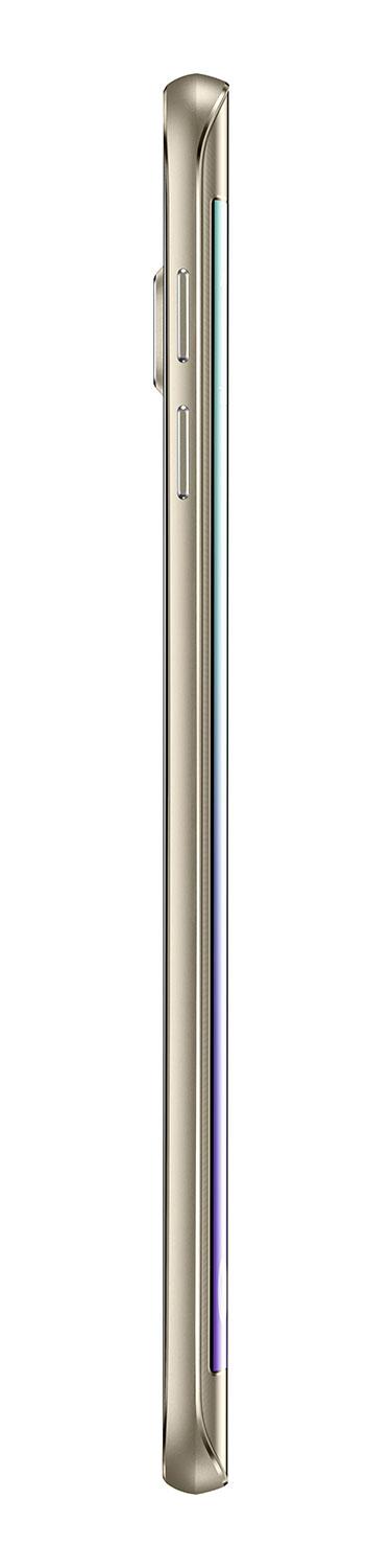 Samsung Galaxy S6 Edge Plus lateral dorado
