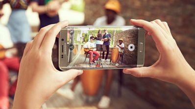 Samsung Galaxy S6 Edge Plus opciones de cámara