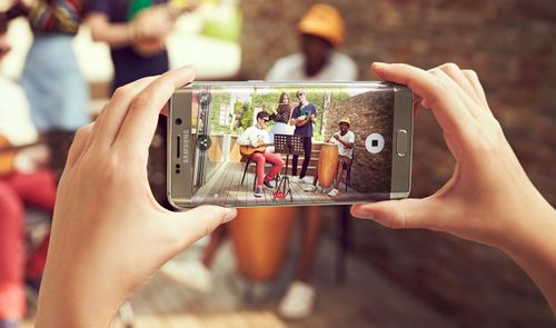 Samsung Galaxy S6 Edge Plus opciones de cámara