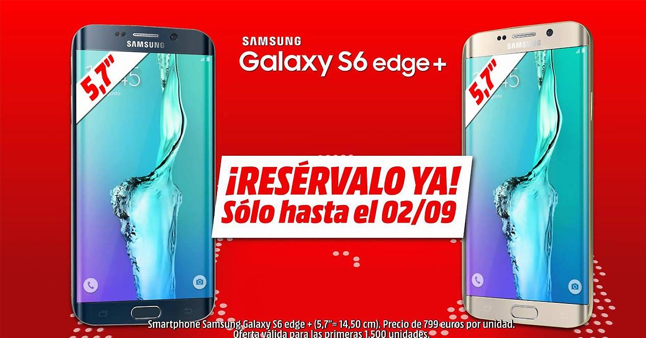 Samsung Galaxy S6 Edge Plus en Media Markt
