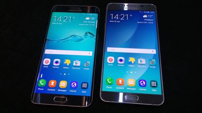 Samsung galaxy S6 edge plus y note 5