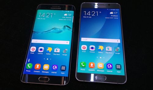 Samsung galaxy S6 edge plus y note 5