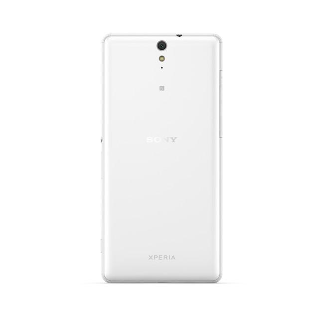 Sony Xperia C5 Utra blanco trasera