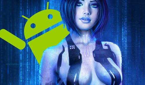 Android con Cortana de Halo