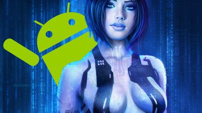 Android con Cortana de Halo