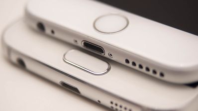Boton home del iPhone 6 y del Samsung Galaxy S6