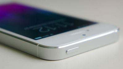 iPhone portada botón