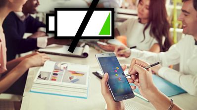 Samsung Galaxy Note 5 batería portada