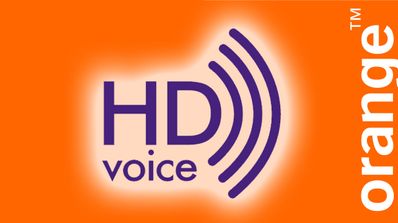 HD Voice con logo de orange