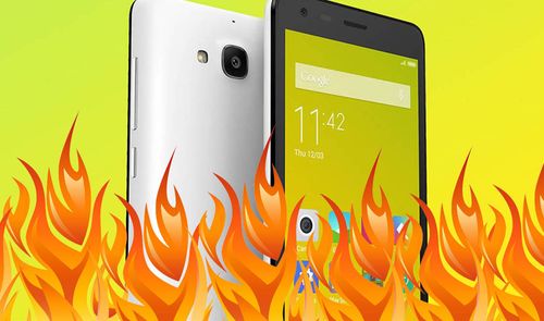 Xiaomi Redmi 2A ardiendo